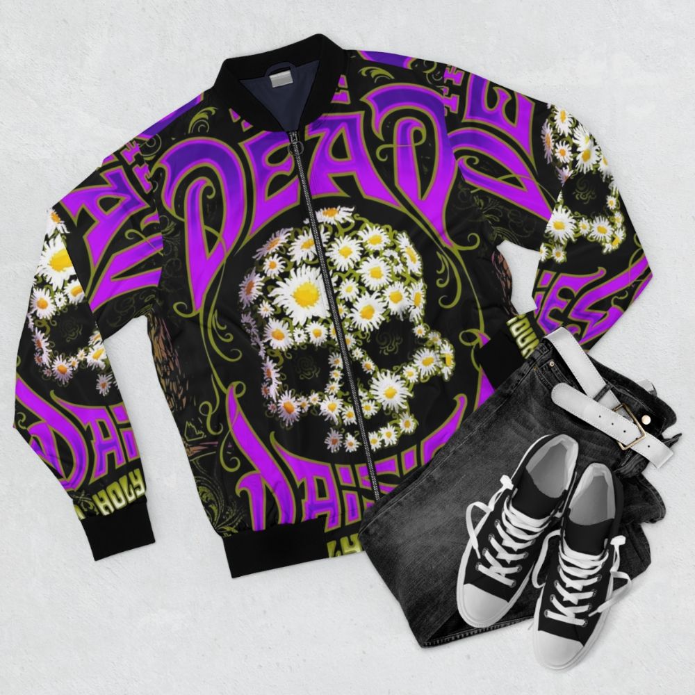 Dead Daisies Holy Ground 2021 Bomber Jacket - Flat lay