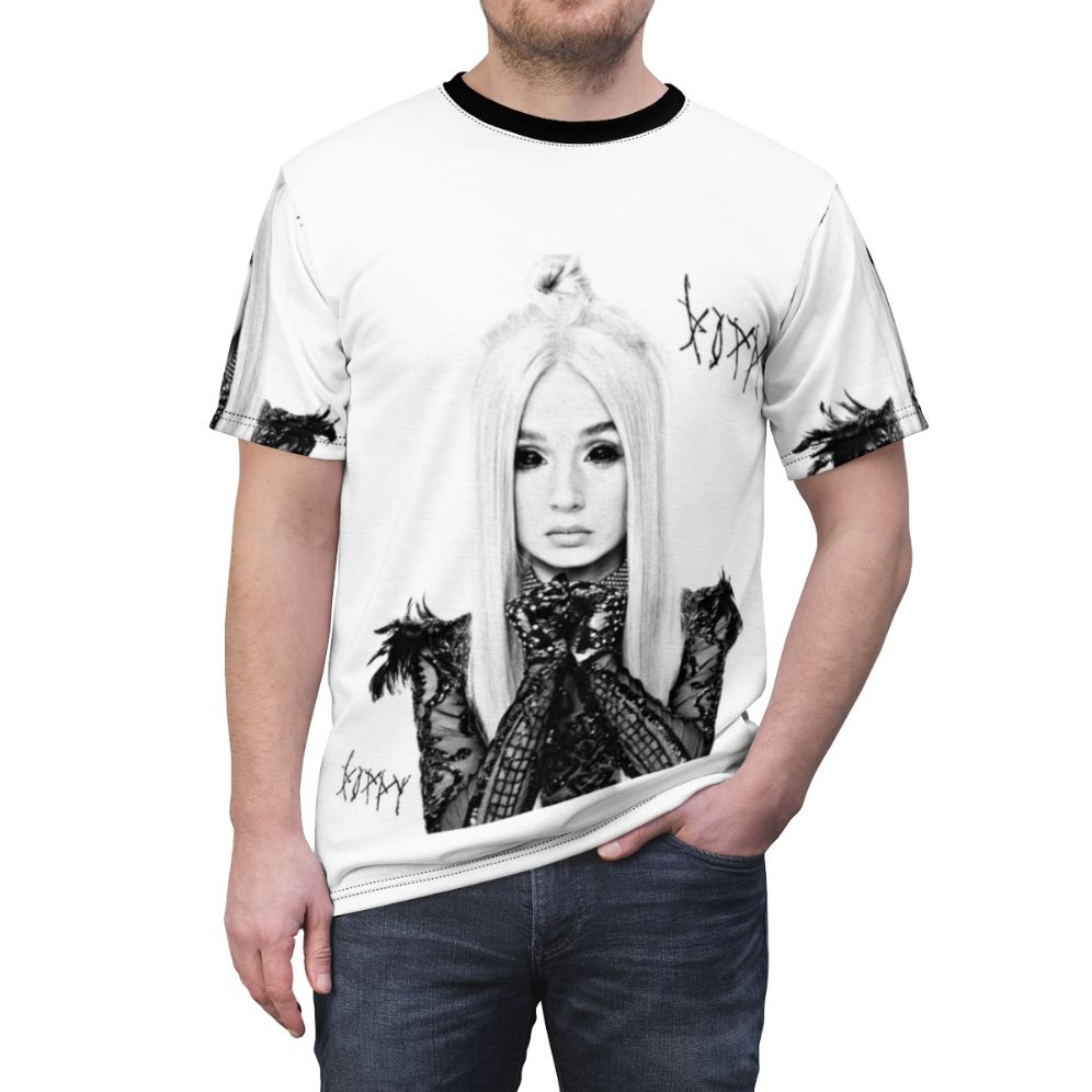 Night Poppy Music T-Shirt for Fans - men front