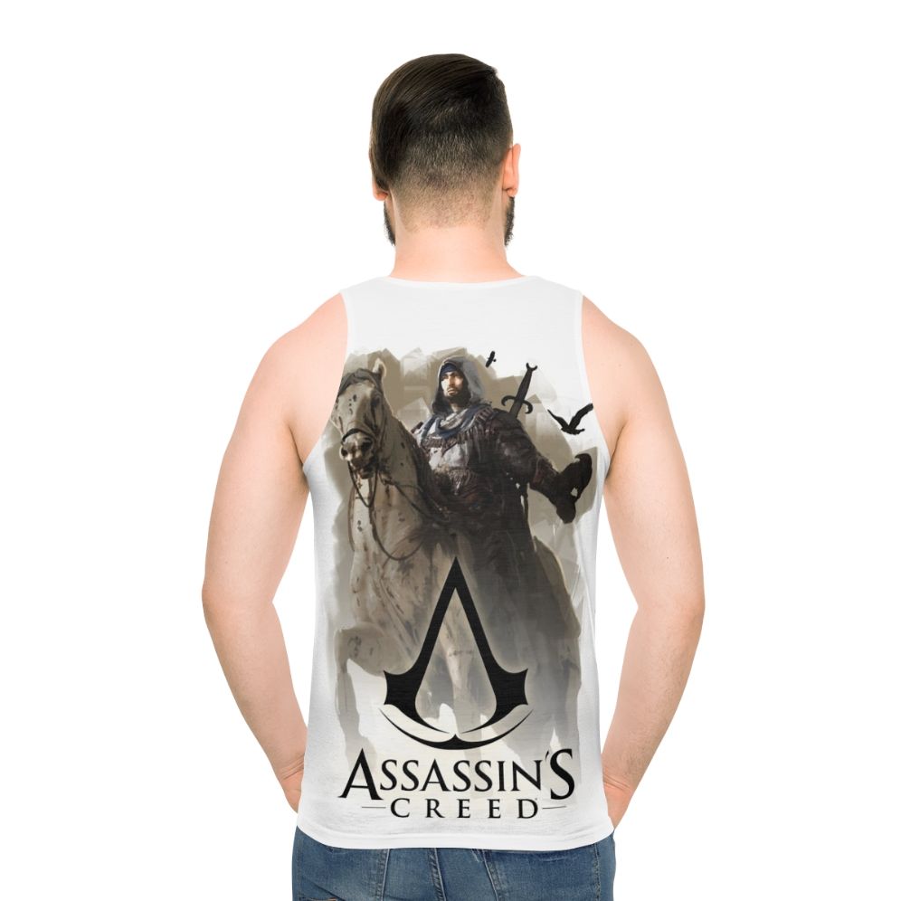 Assassin's Creed Mirage Basim Ibn Ishaq Unisex Tank Top - men back