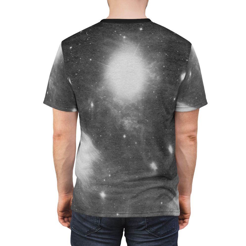 Ambient Experimental AOP T-shirt featuring Grouper's 'A I A: Alien Observer' artwork - men back