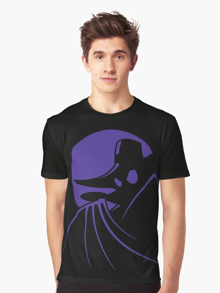 Darkwing Duck "The Terror That Flaps in the Night" cartoon superhero graphic t-shirt - Men