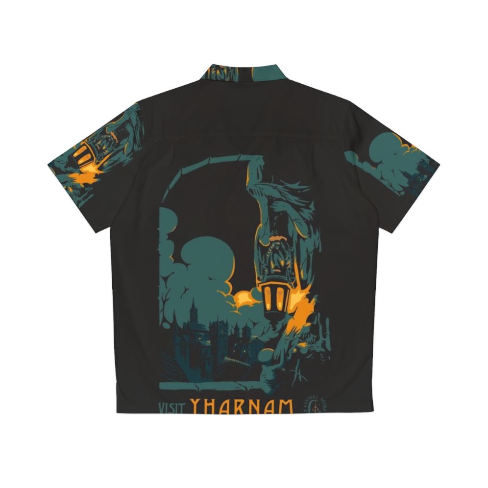 Bloodborne-inspired Yharnam Hawaiian Shirt - Back