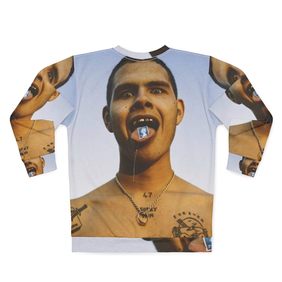 Slowthai Rap Music Sweatshirt - Back