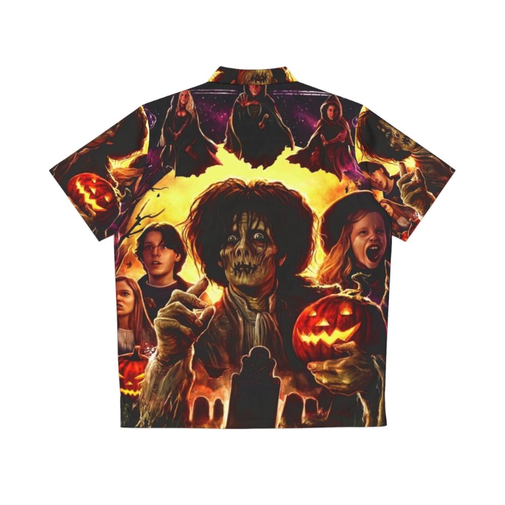 Hocus Pocus-themed horror Hawaiian shirt - Back