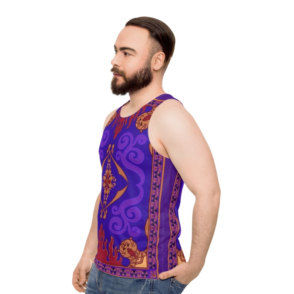 Aladdin 1992 Magic Carpet Unisex Tank Top - men side