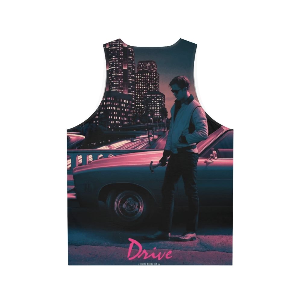 Drive Movie Poster Unisex Tank Top - Back