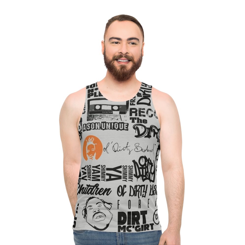 ODB Word Cloud Hip Hop Tank Top - men