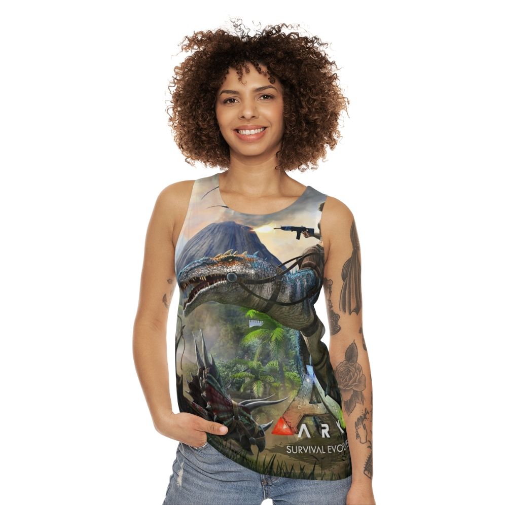 Ark Survival Evolved Unisex Tank Top - women