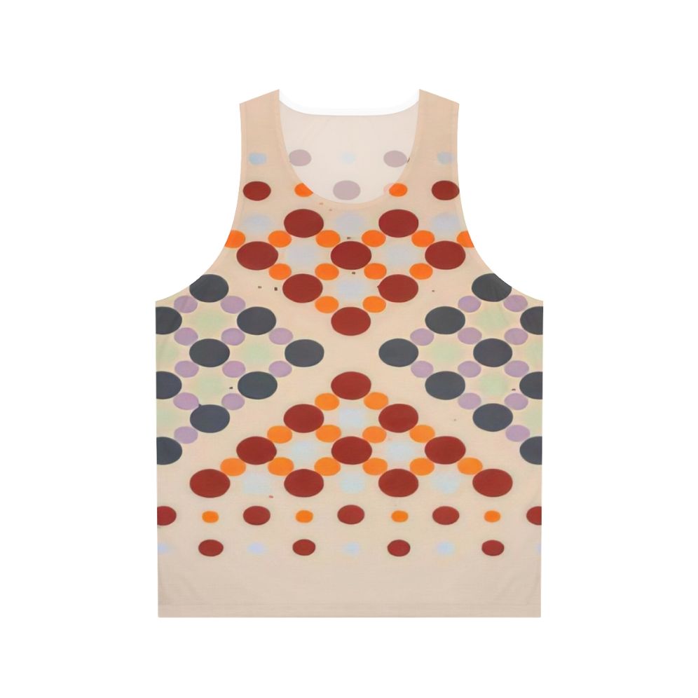 Thomas Downing abstract art geometric unisex tank top