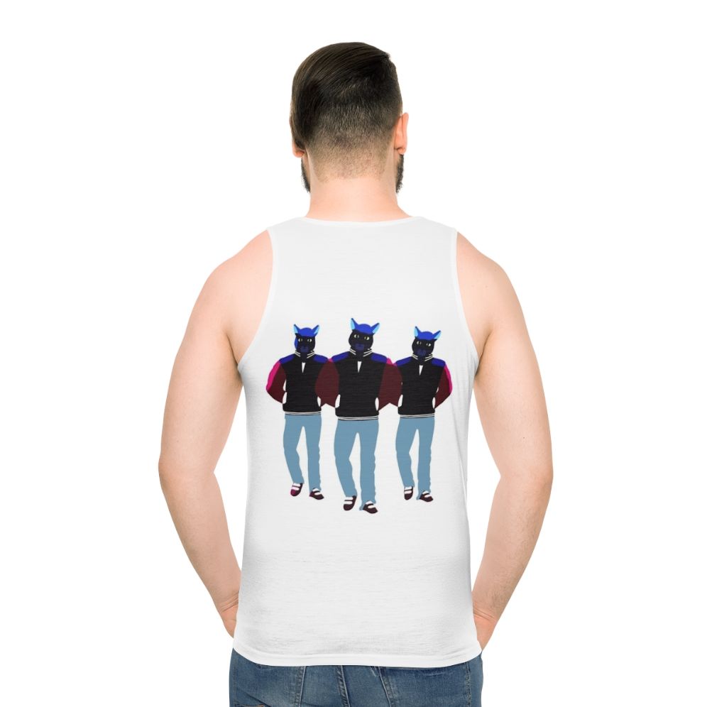 Lone Digger Unisex Dance Tank Top - men back