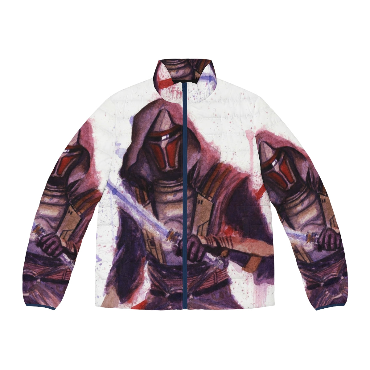 May The Fourth Star Wars Watercolor Puffer Jacket