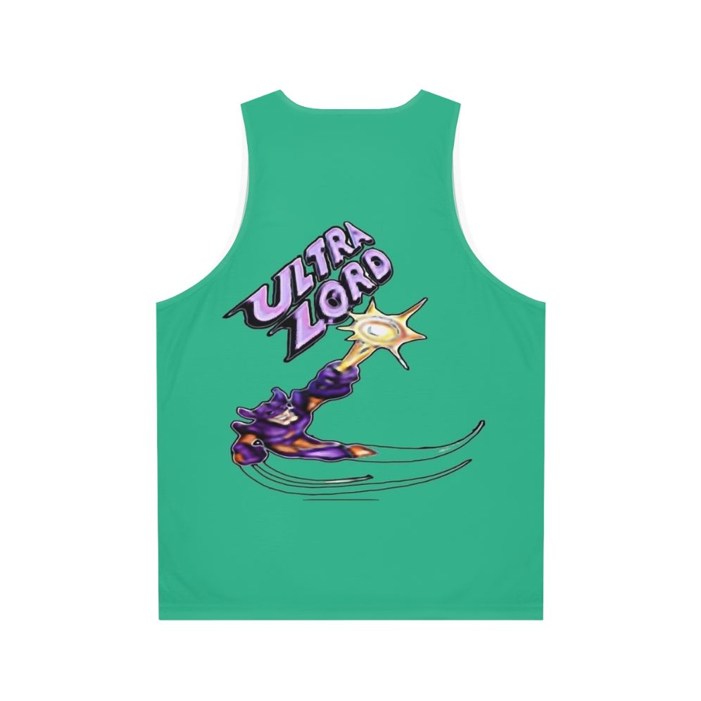 Ultra Lord Sheen Inspired Unisex Graphic Tank Top - Back