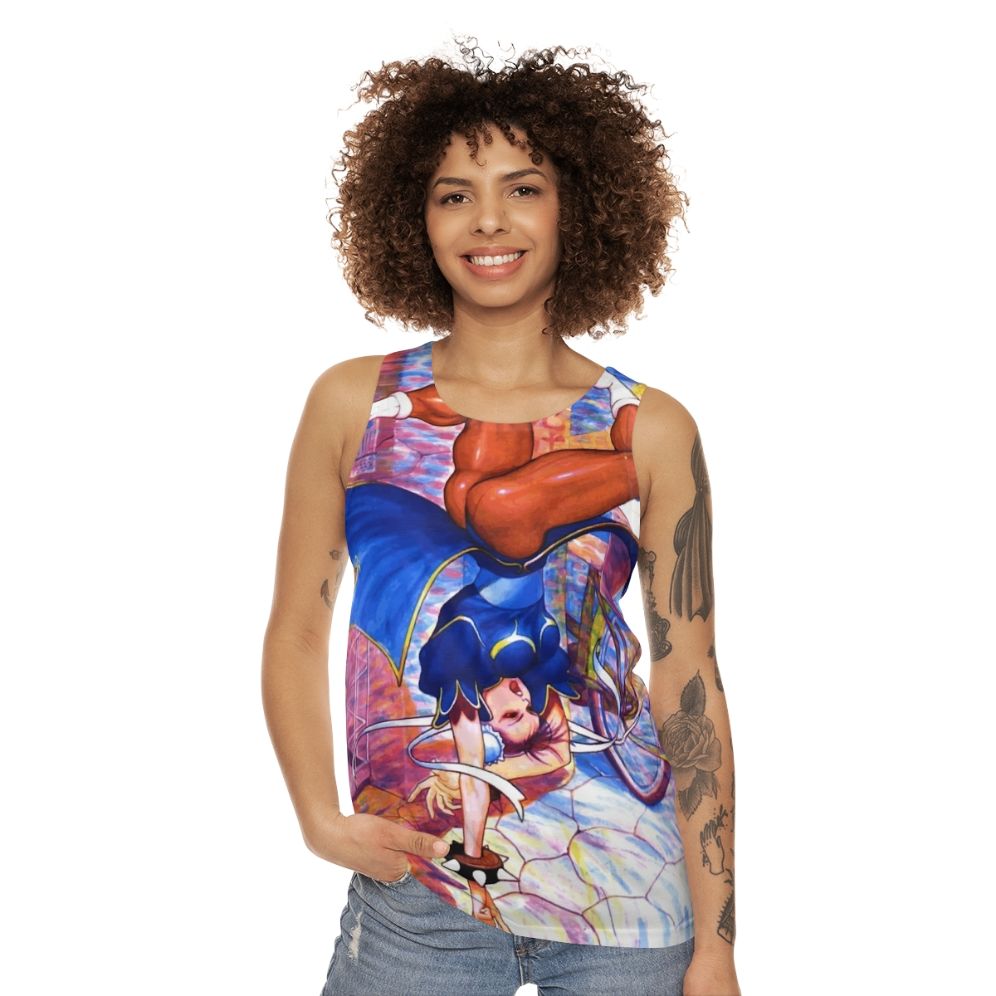 Chun Li Inspired Unisex Tank Top - women