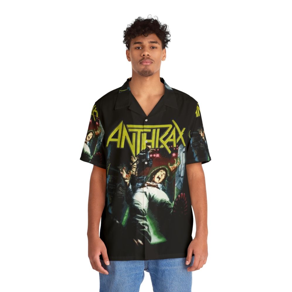 Anthrax Band Hawaiian Shirt with Focus Keywords - Lifestyle