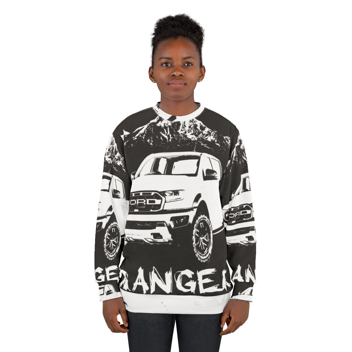 Ford Ranger Sweatshirt featuring off-road and outdoor design - women