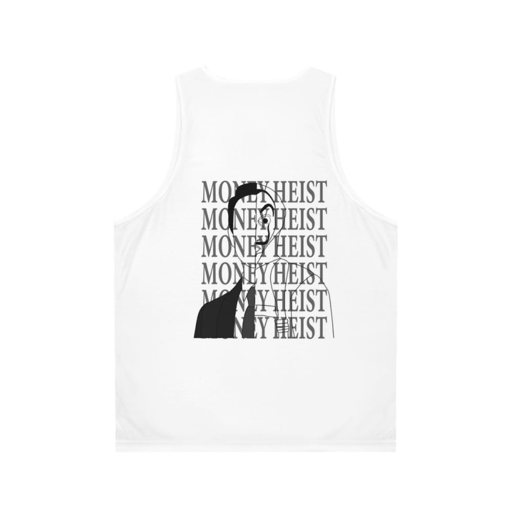 Money Heist Berlin Typography Unisex Tank Top - Back