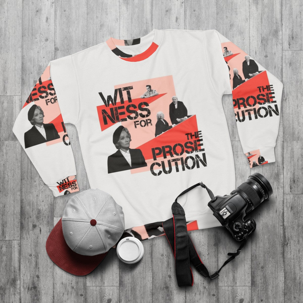 Billy Wilder's "Witness for the Prosecution" Sweatshirt - flat lay