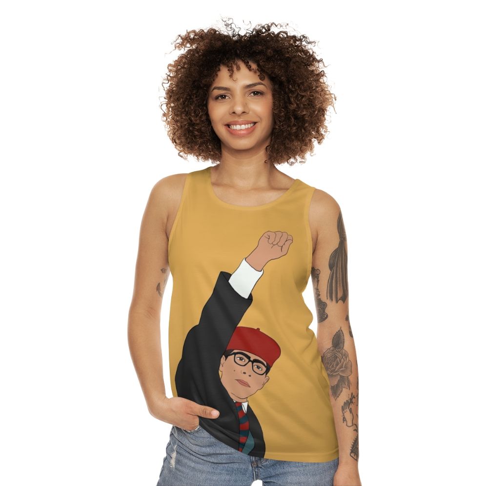 Rushmore Unisex Minimalist Movie Tank Top - women