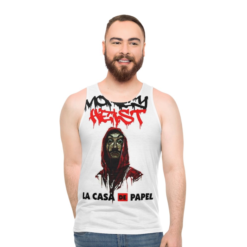 Money Heist Unisex Tank Top - men