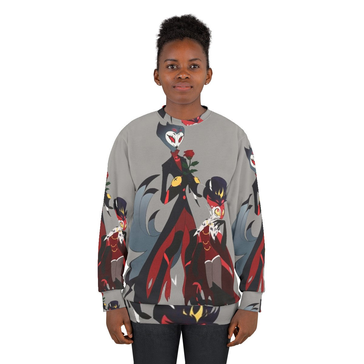 Helluva Boss Stolas Sweatshirt - Official Anime Merchandise - women