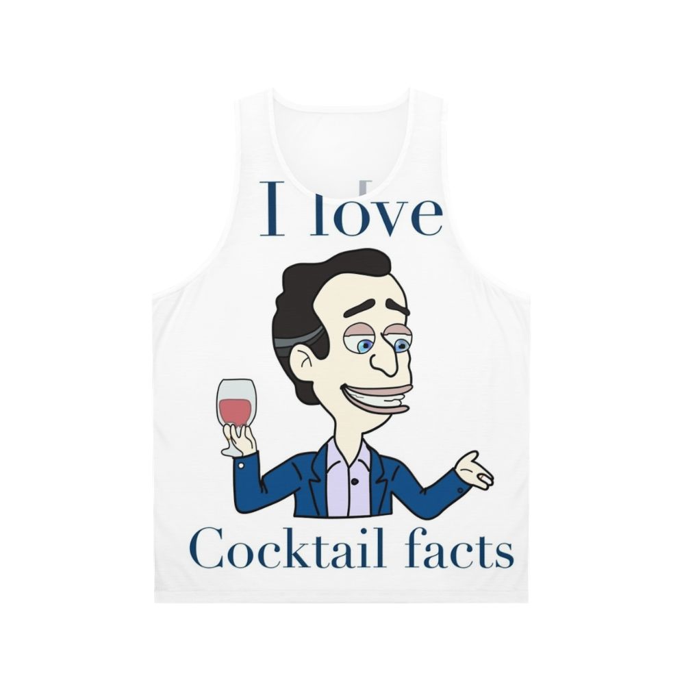 Big Mouth Cocktail Facts Unisex Netflix Tank Top