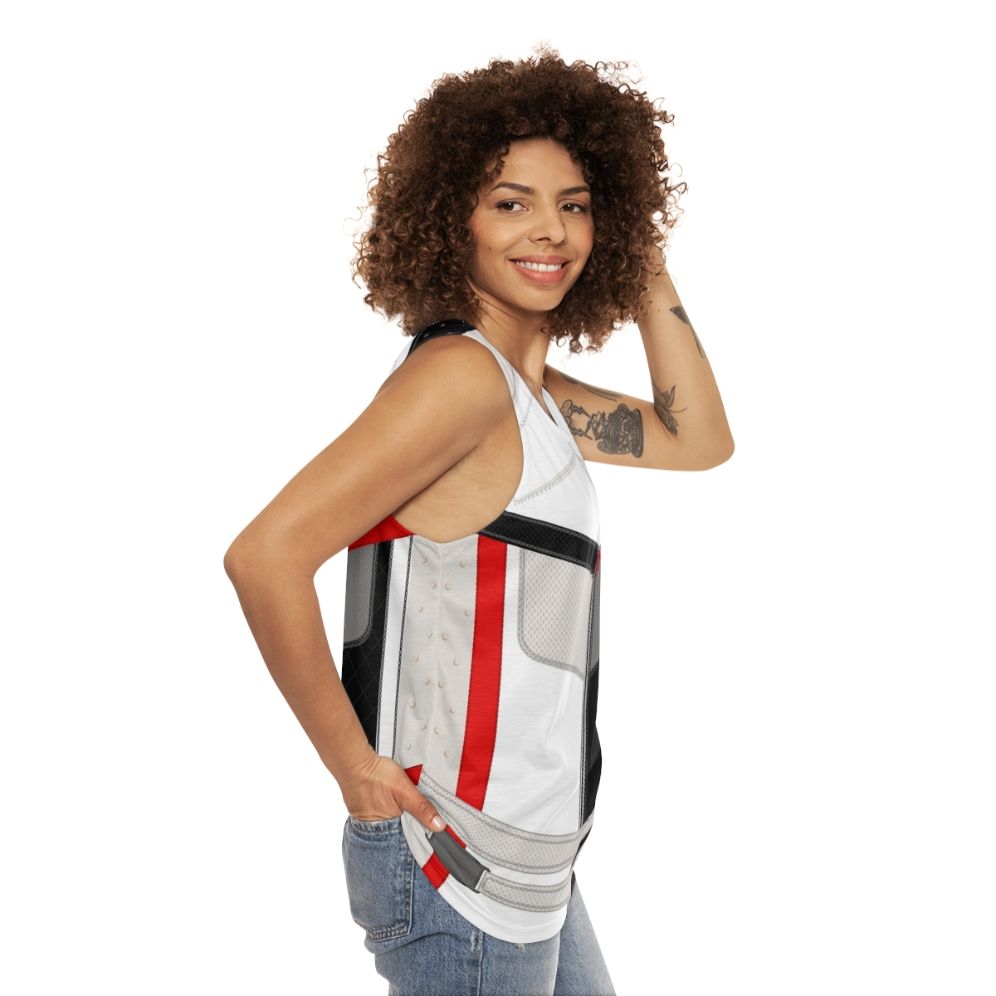 Descendants Carlos Costume Unisex Tank Top - women side