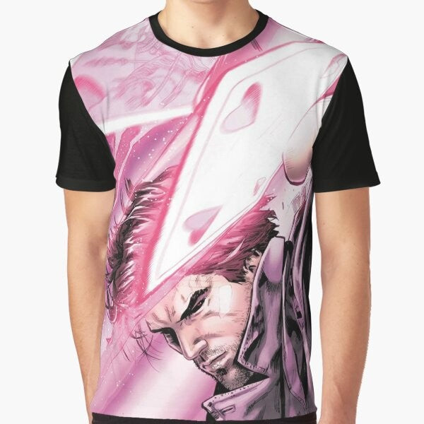 Gambit Marvel X-Men Mutant Graphic T-Shirt