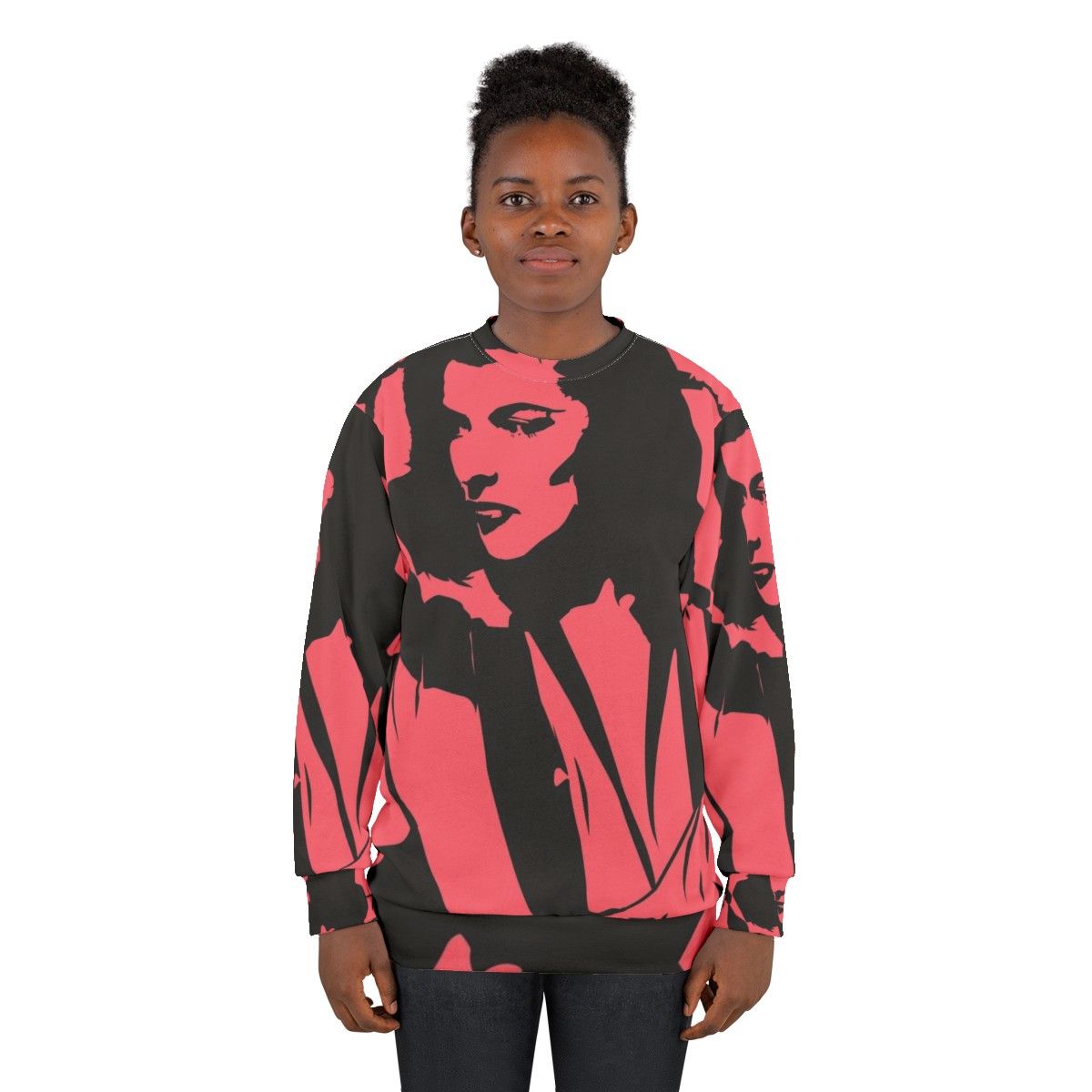 Vintage Katharine Hepburn Sweatshirt, classic movie star - women