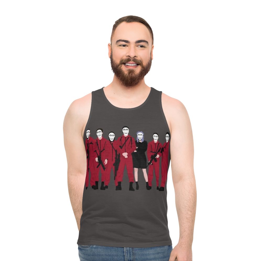 Money Heist Unisex Tank Top - men