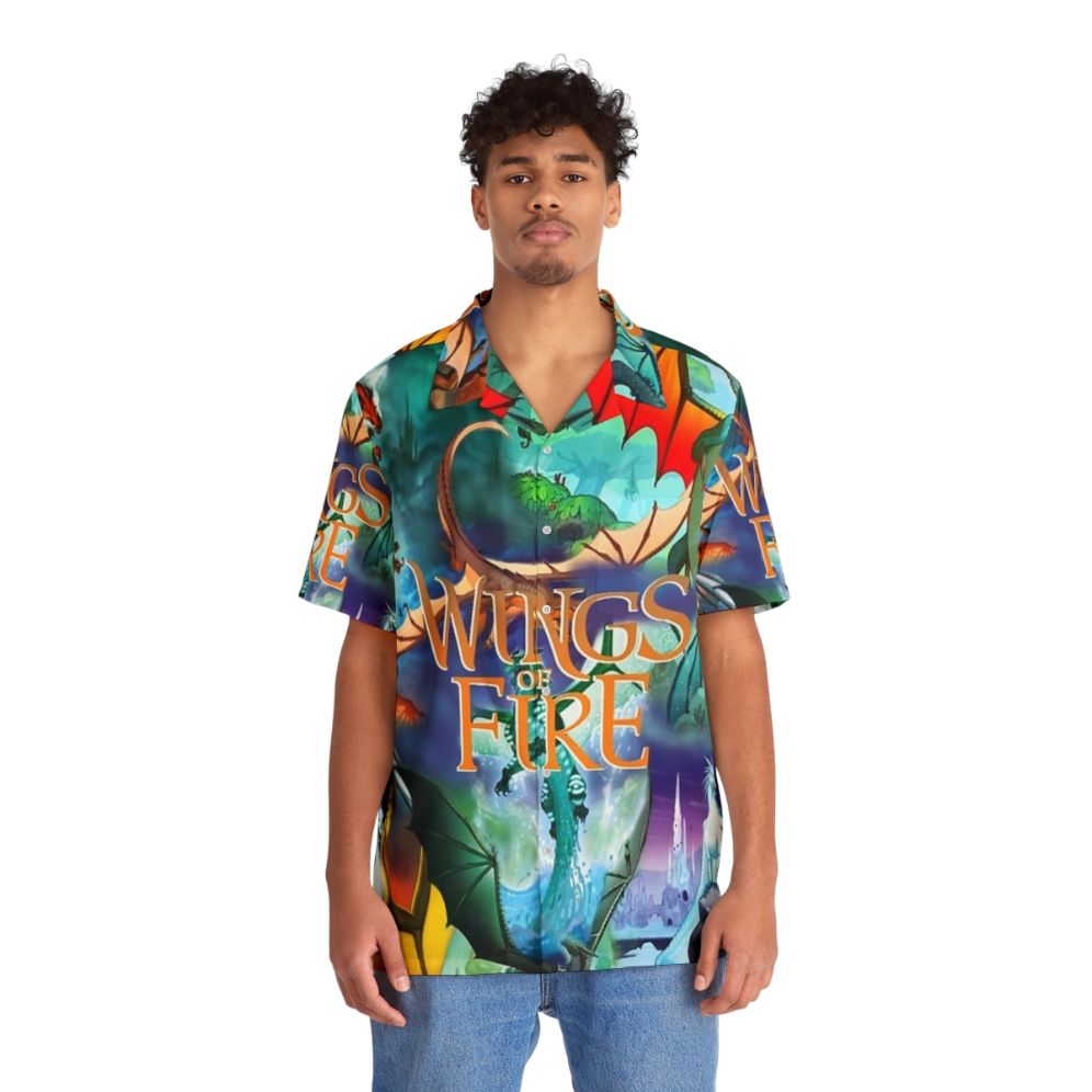 Wings of Fire Dragon Hawaiian Shirt - People Front