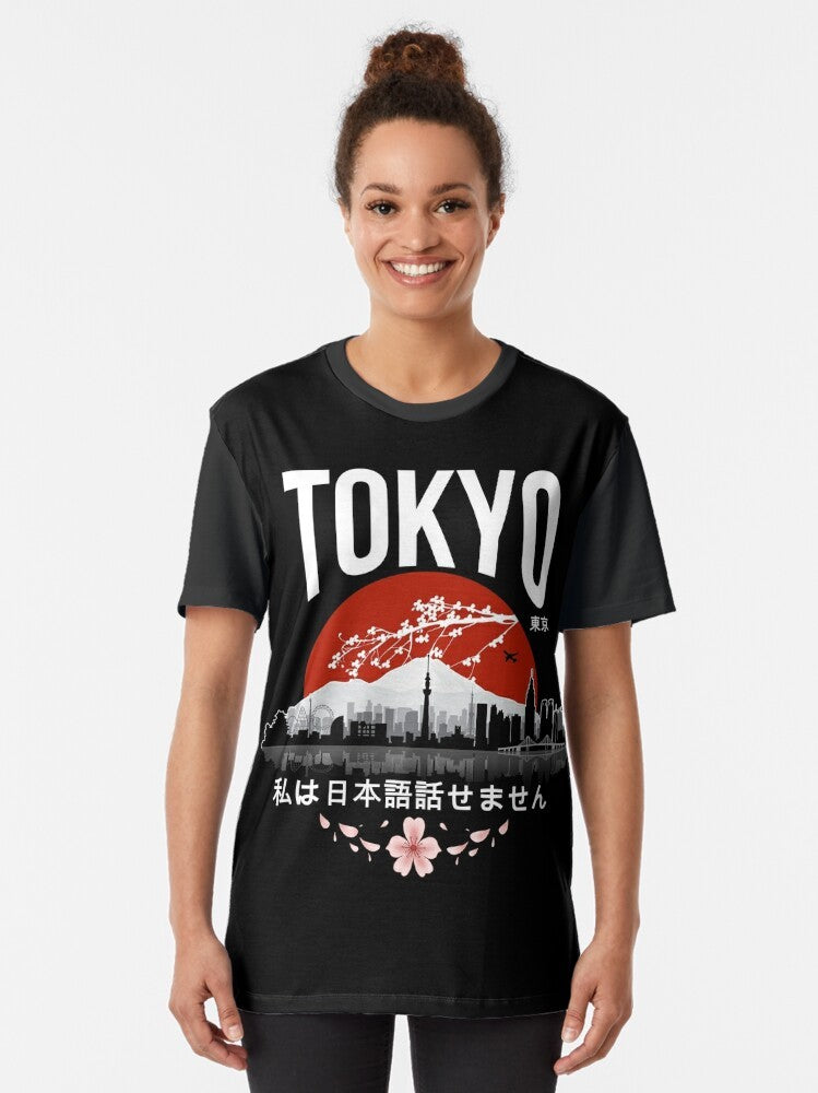 Japan, Japanese, Tokyo - Graphic T-Shirt (White Version) - Women