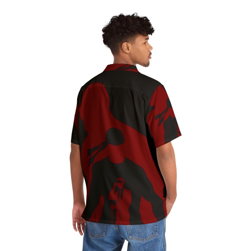 Daredevil superhero Hawaiian shirt with vibrant pattern - People Back