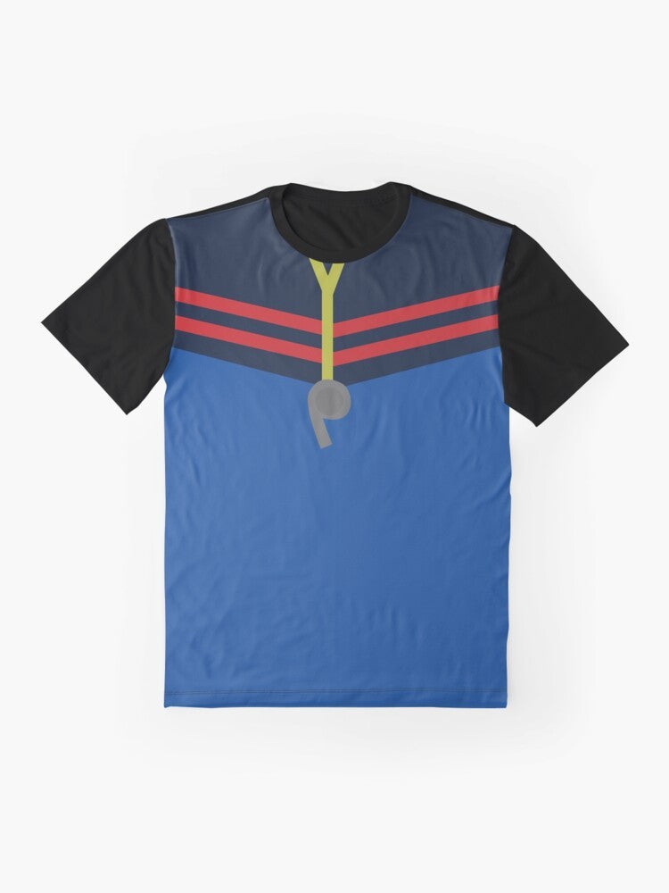 Ted Lasso Futbol Graphic T-Shirt - Flat lay