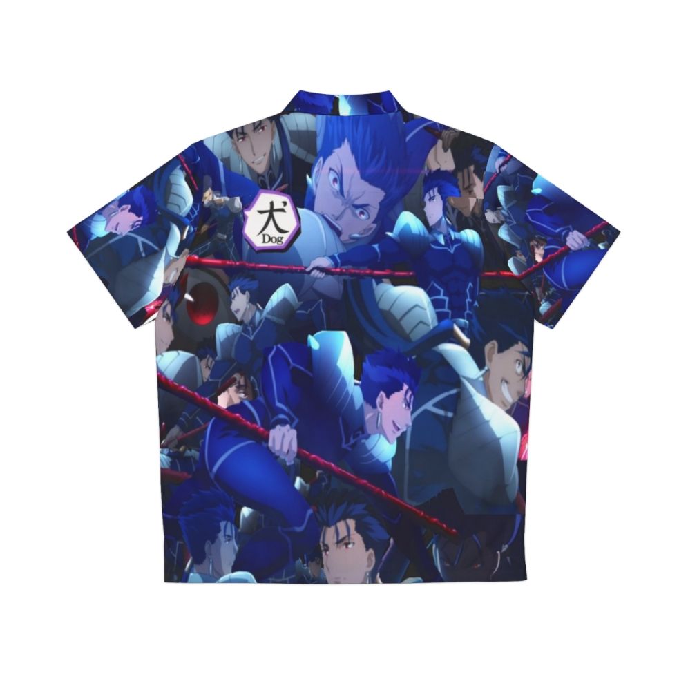 Fate Stay Night Lancer Cu Chulainn Hawaiian Shirt - Back