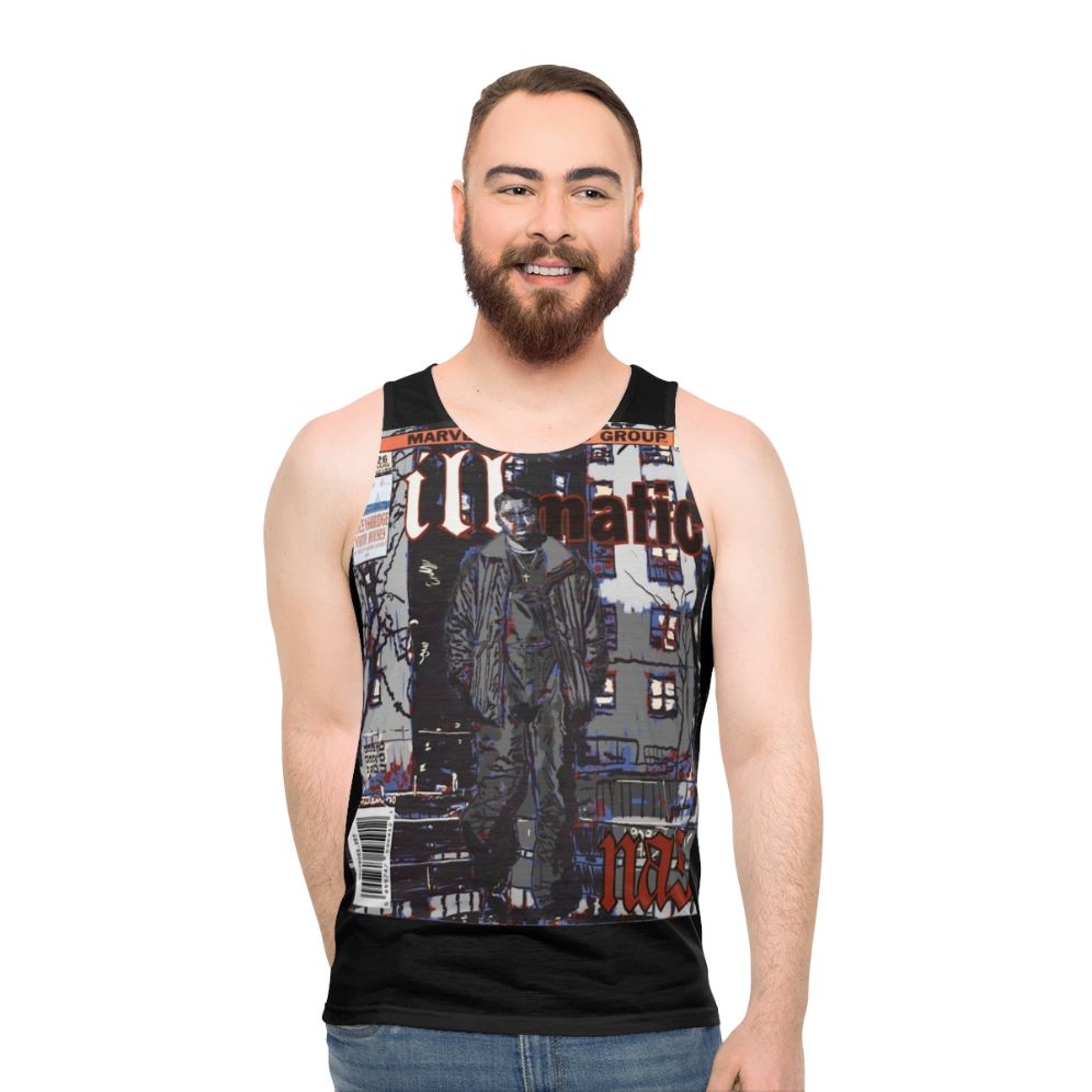 Nas Illmatic Comic Unisex Tank Top - men