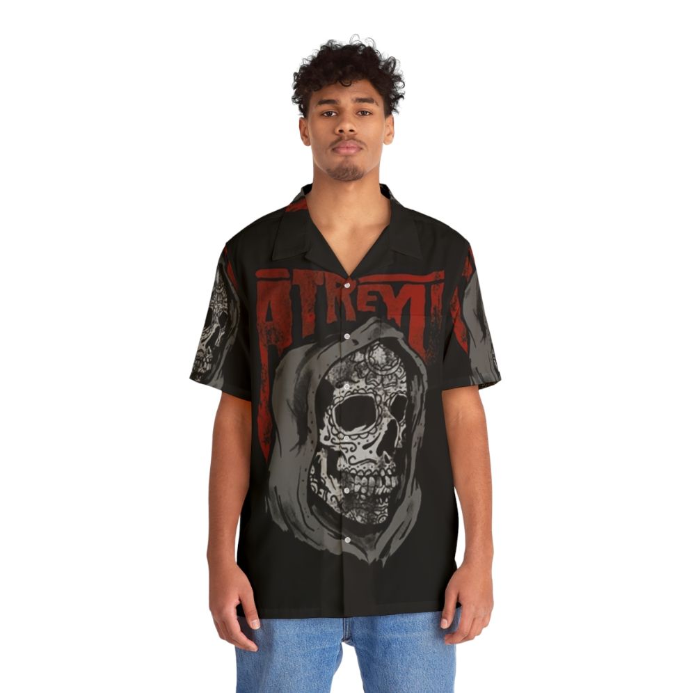 Atreyu Skull Hawaiian Shirt - Neverending Story Inspired - People Front