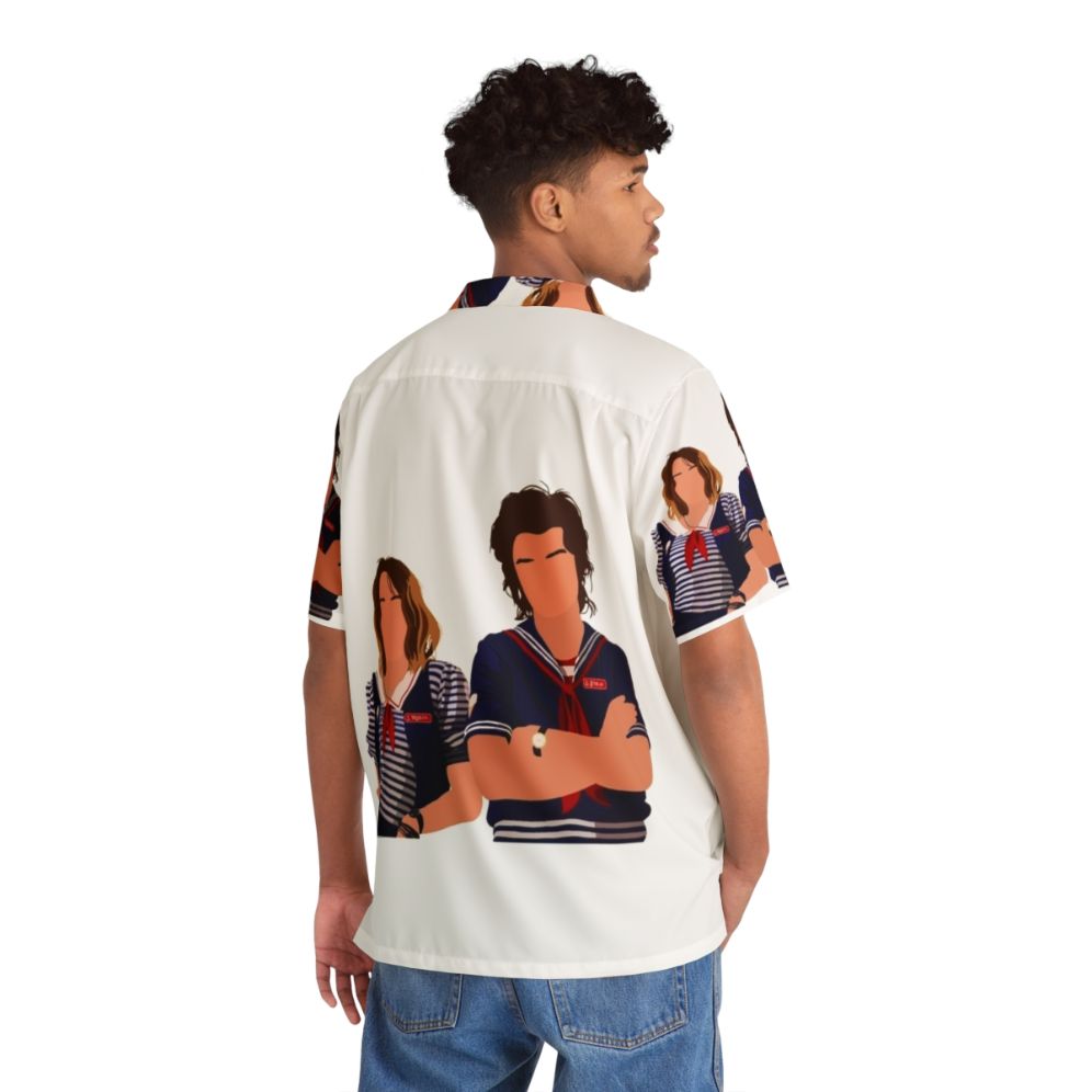 Stranger Things Steve and Robin Hawaiian Shirt - People Back