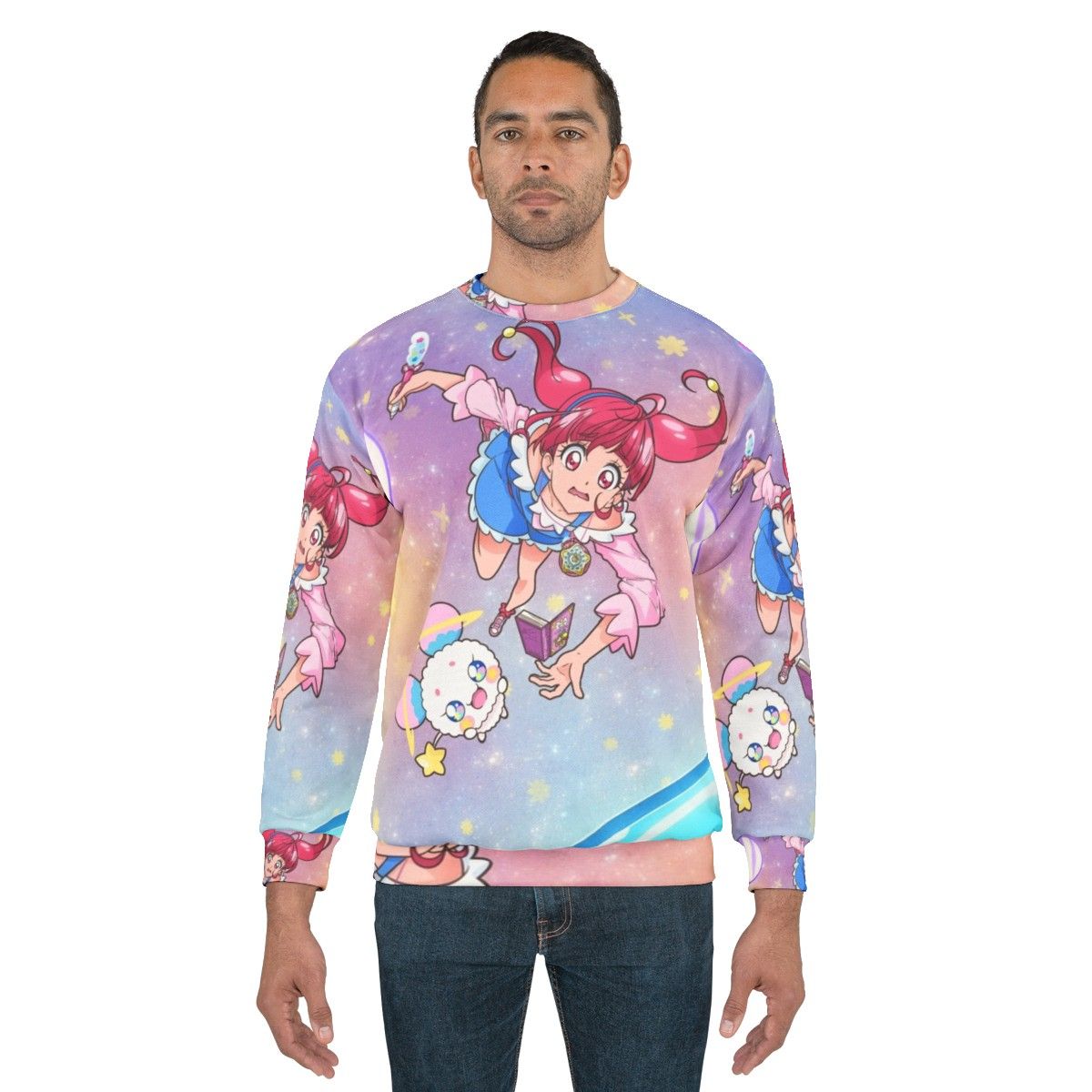 Star Twinkle Precure Anime Girl Sweatshirt - men