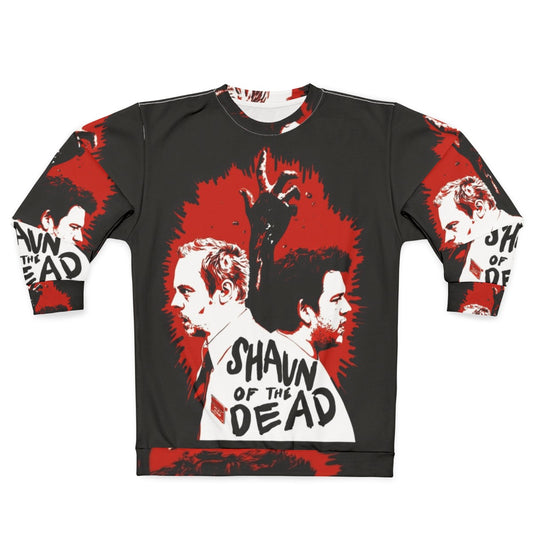 Shaun of the Dead Sweatshirt featuring movie poster design