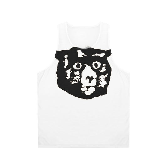 Retro monster bear unisex tank top