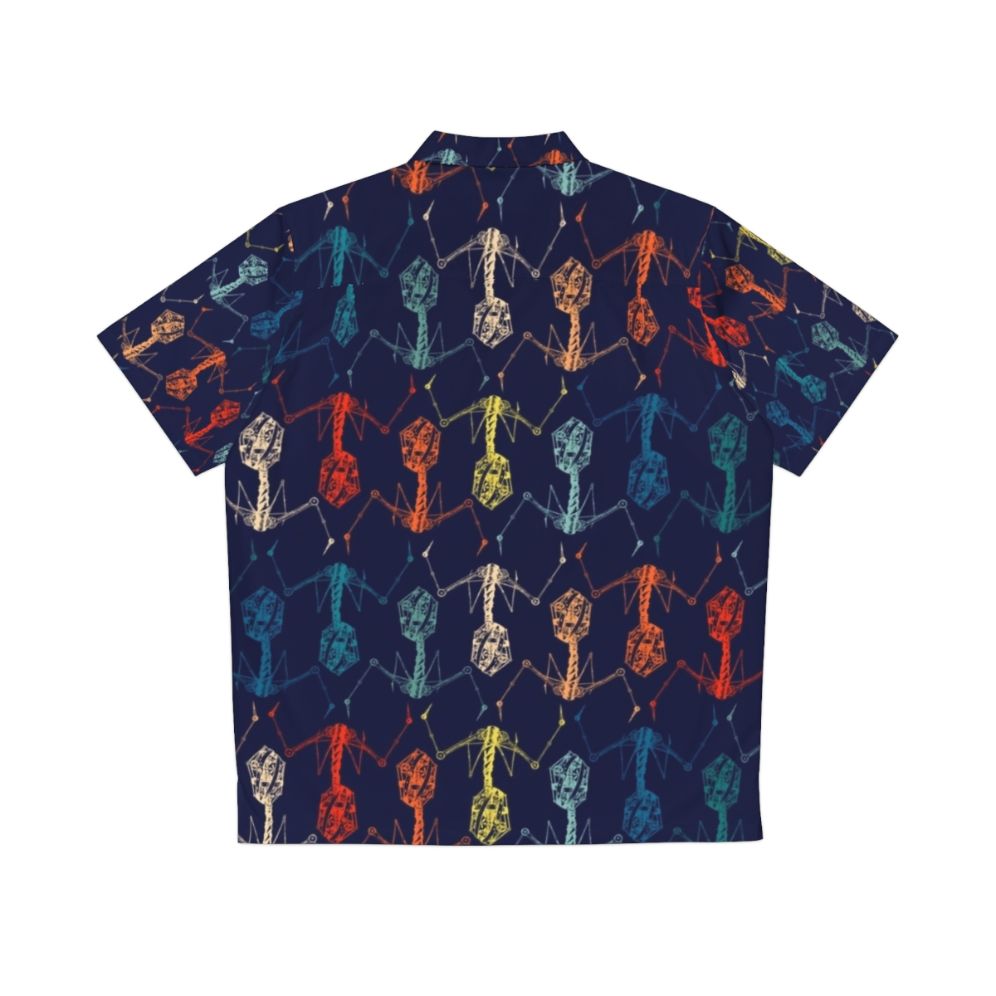 Bacteriophage Hawaiian Shirt - Back