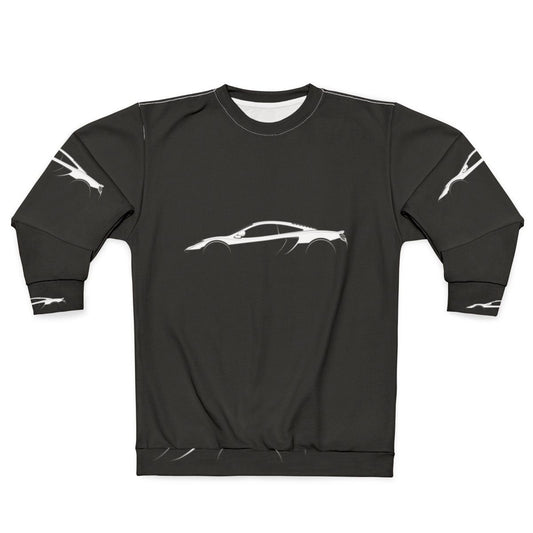 Mclaren MP4 12C Supercar Silhouette Sweatshirt