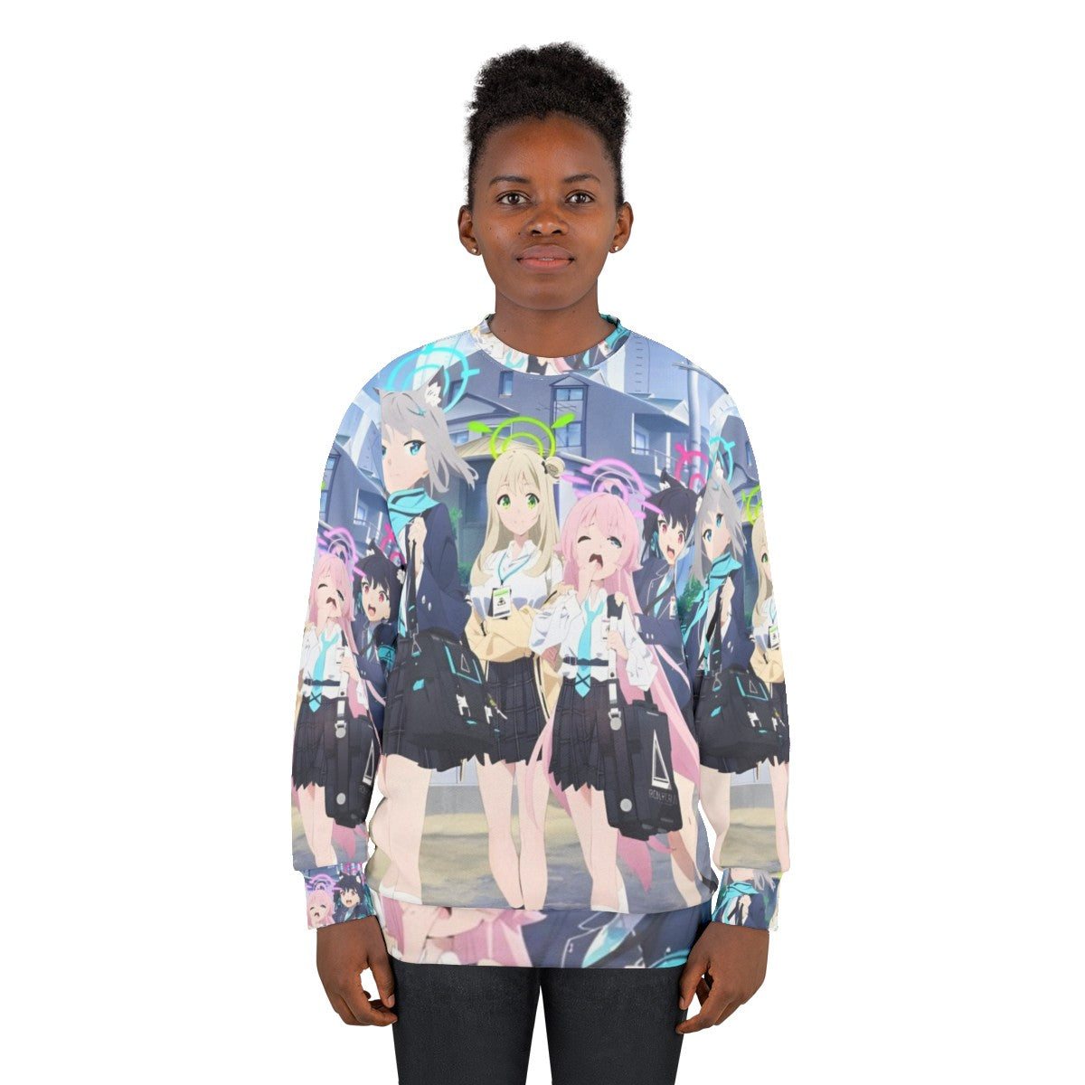 Blue Archive The Animation Anime Sweatshirt - women