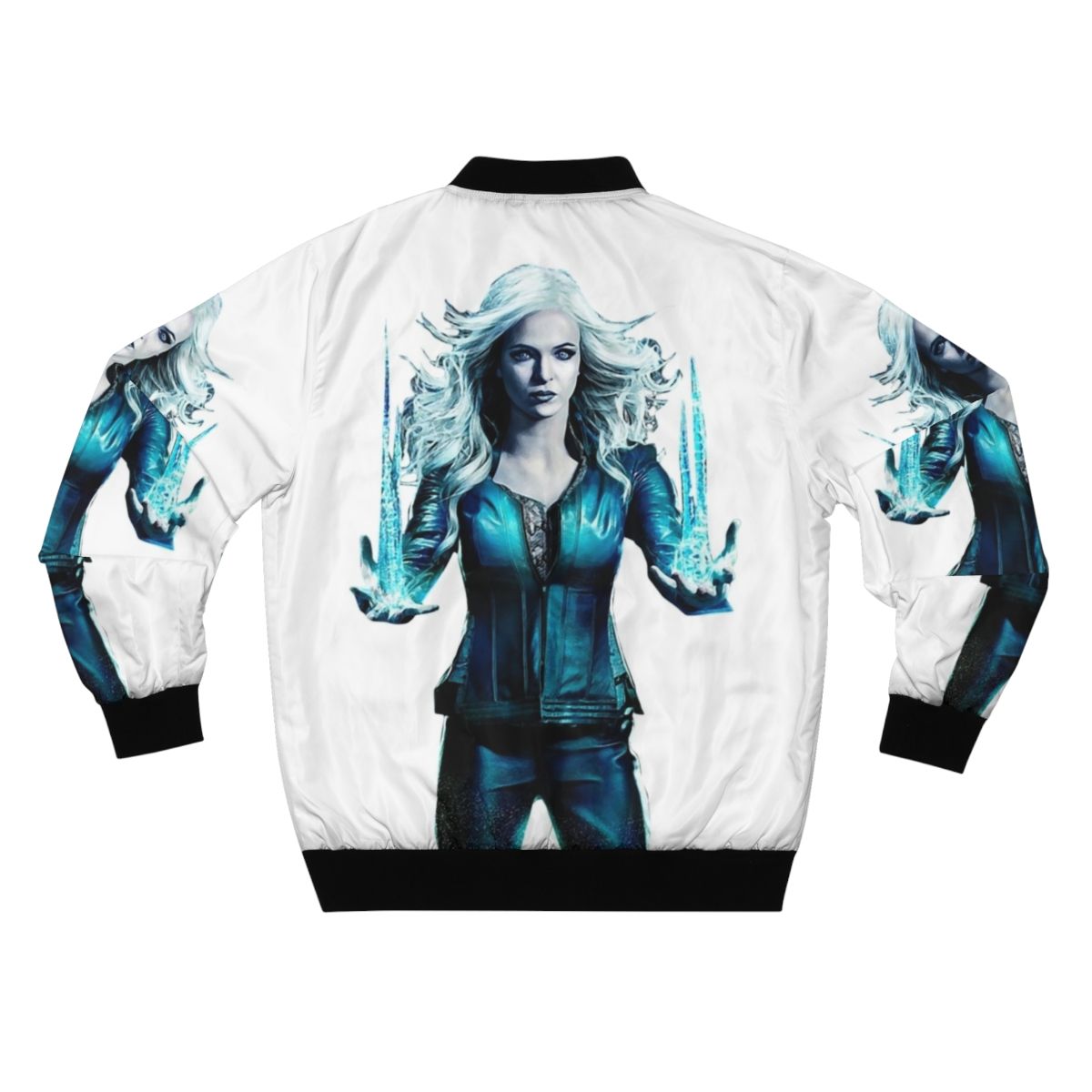 Killer Frost DC Comics Villain Bomber Jacket - Back