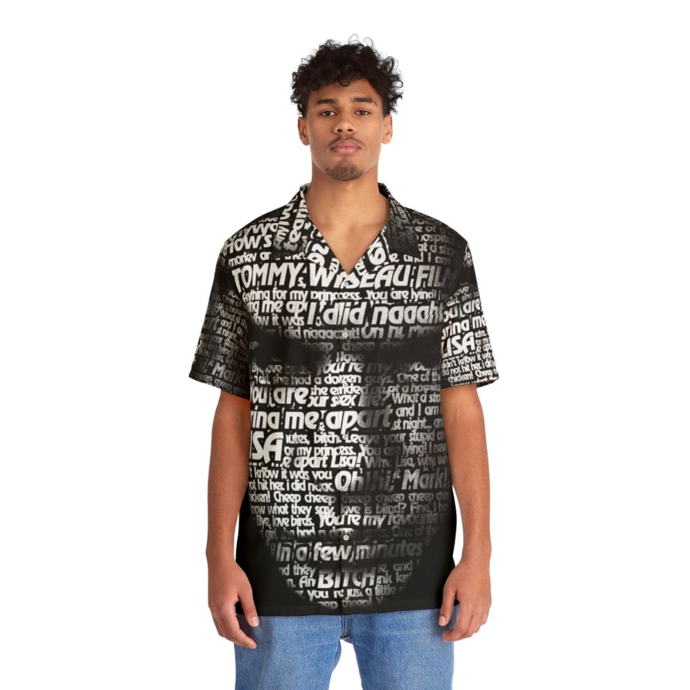 Tommy Wiseau's "The Room" Inspired Hawaiian Shirt - People Front