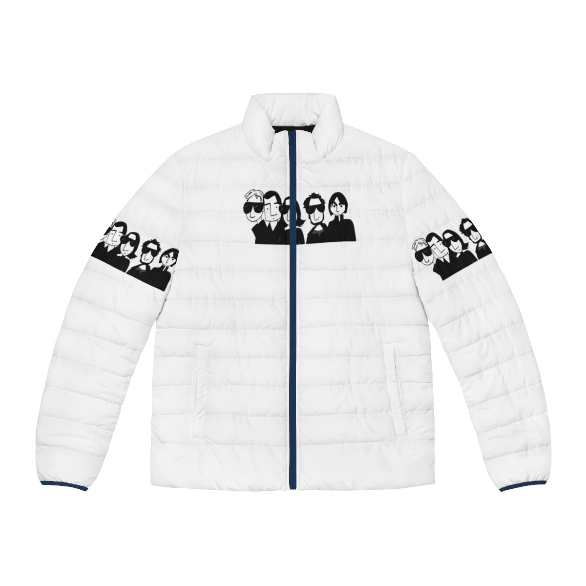 Los Planetas Puffer Jacket featuring the iconic Granada music scene