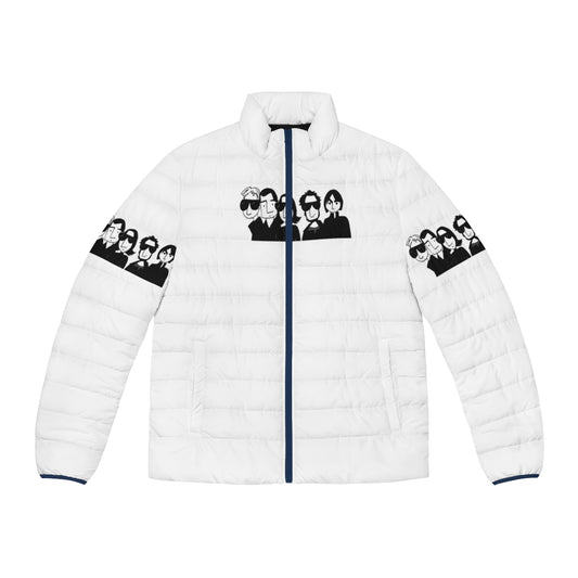 Los Planetas Puffer Jacket featuring the iconic Granada music scene