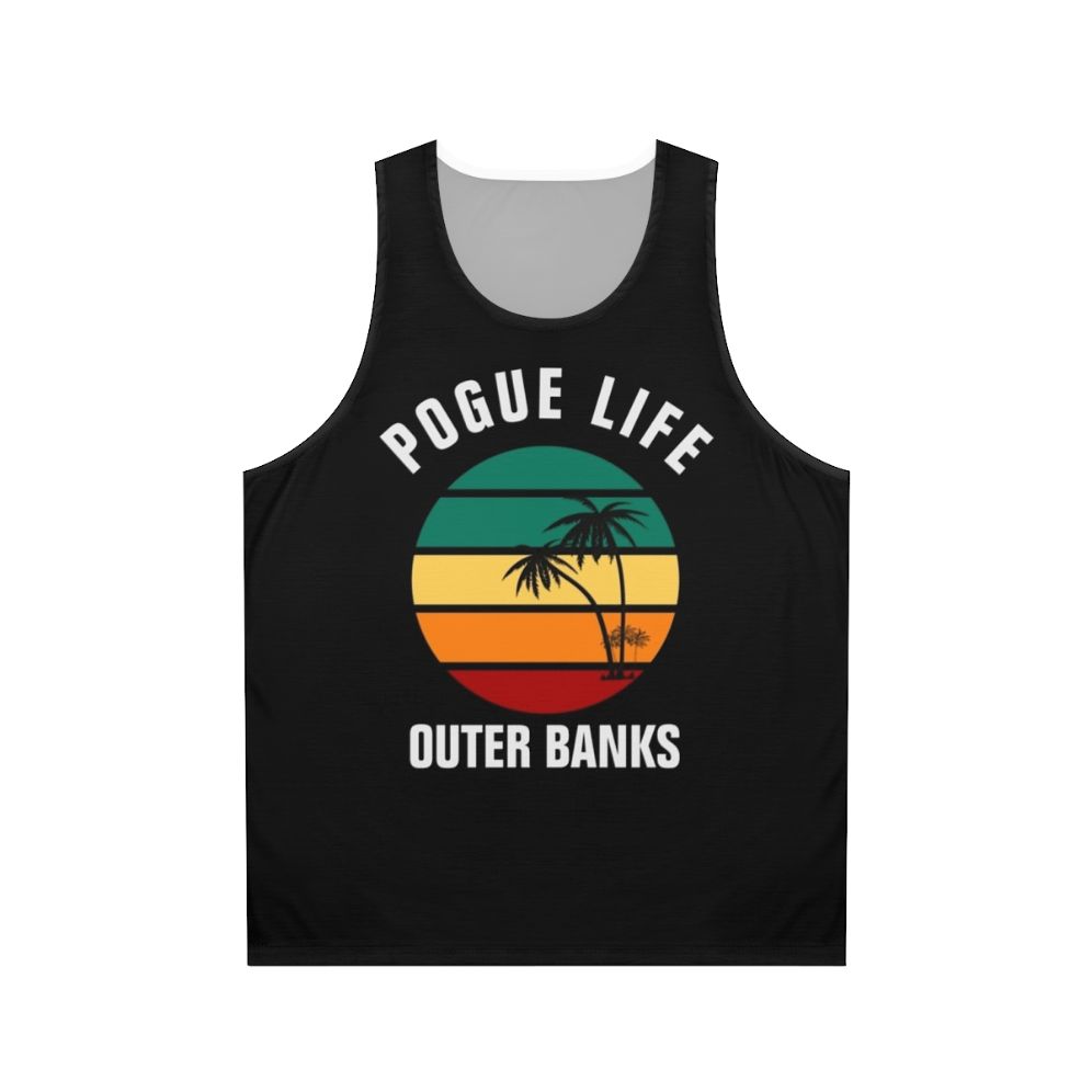 Pogue Life Outer Banks Sunset Unisex Tank Top