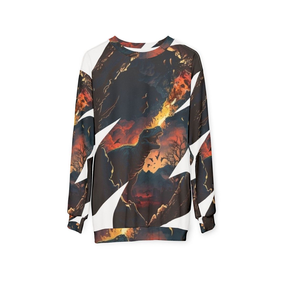 Dinotopia 1 Prehistoric Dinosaur Sweatshirt - hanging