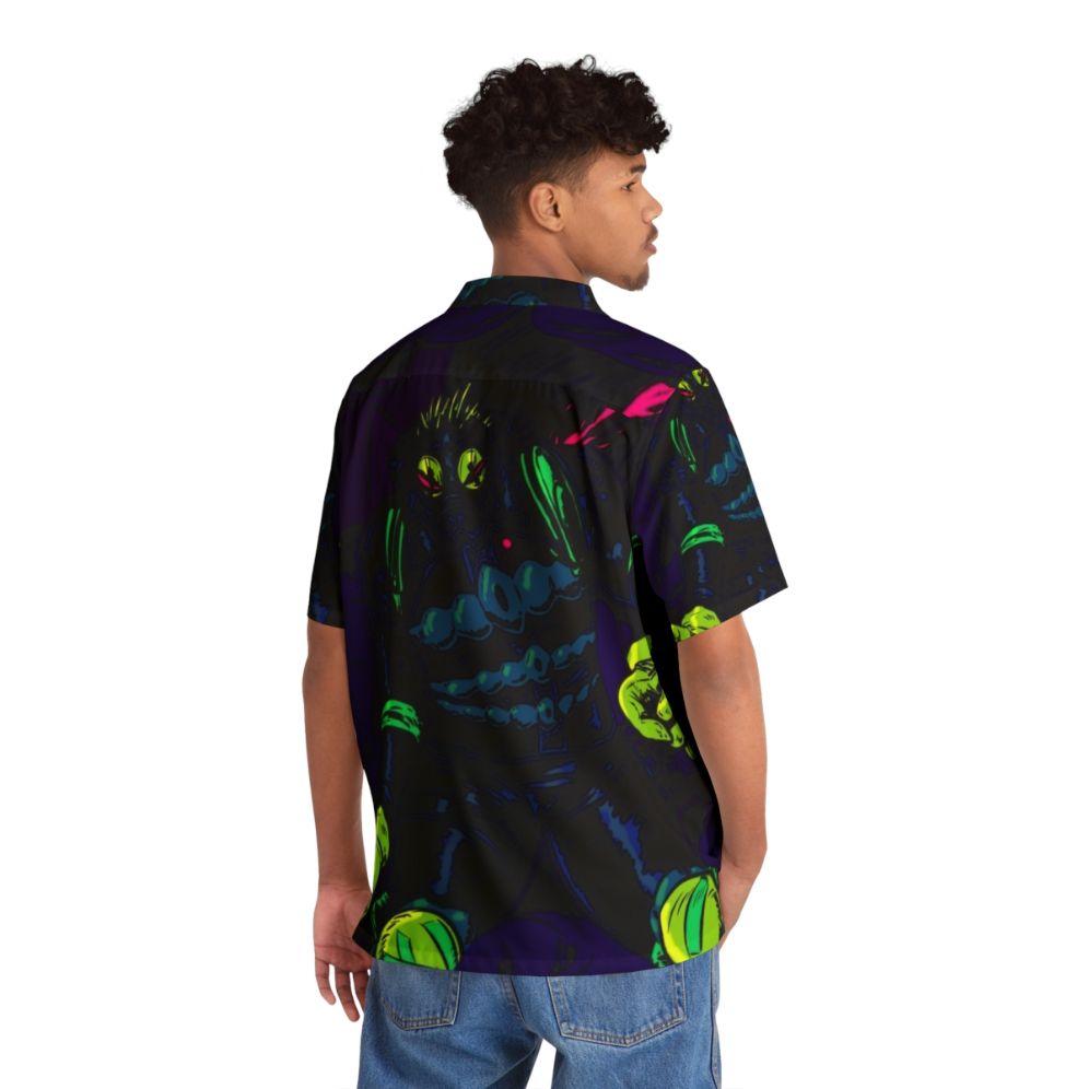 Caiman Hawaiian Shirt - Anime and Manga Inspired Clothing - People Back